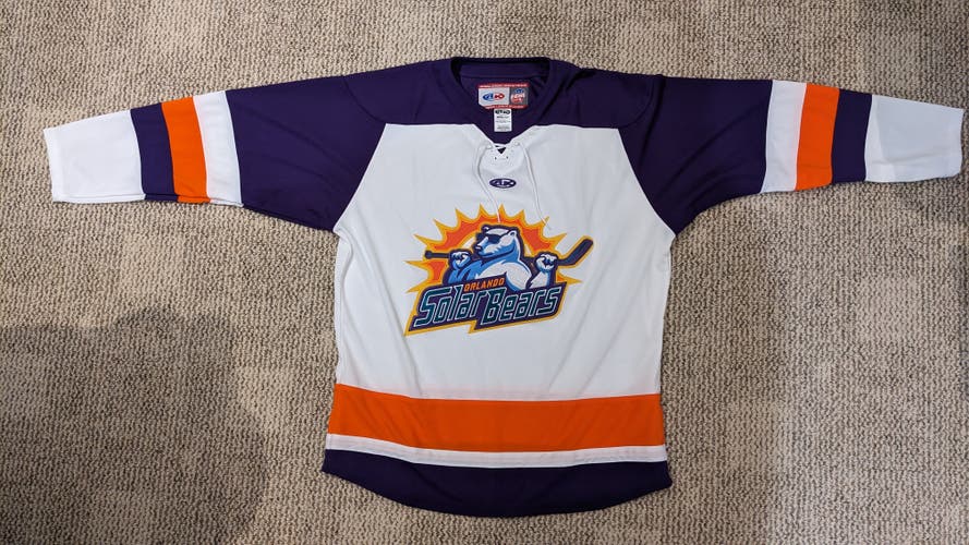 Orlando Solar Bears Jersey XL Extra Large White