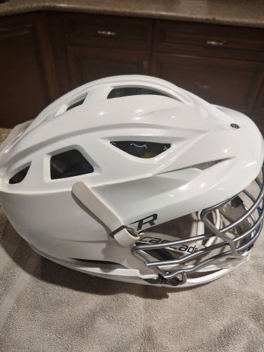 Used Player's White Cascade R Helmet OSFA