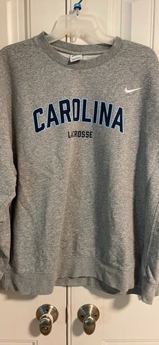 UNC Lacrosse Gray New XL Nike Sweatshirt