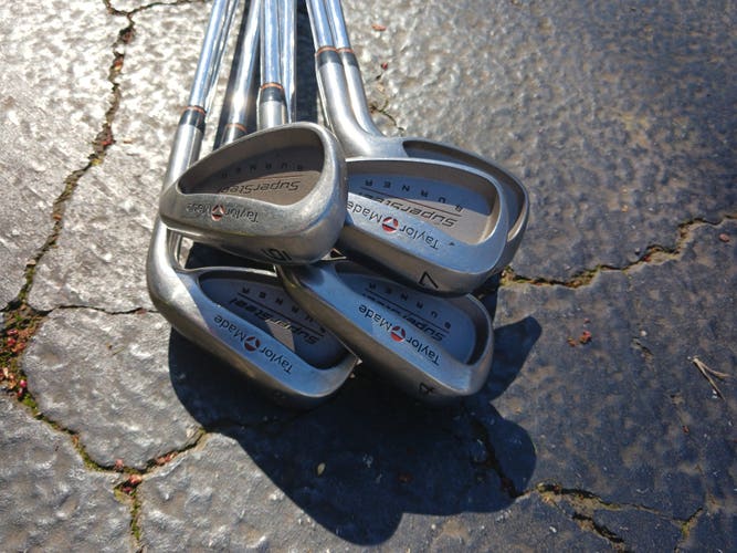 Used Men's 3-P TaylorMade SuperSteel Burner Right Handed Iron Set