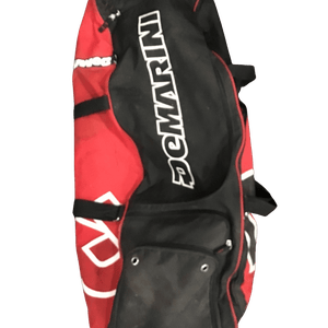 Used Demarini Red Wheel Bag Baseball And Softball Equipment Bags