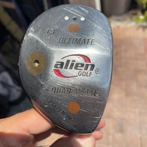 Alien Golf Quad Metal Golf Club 13 Deg In Right Hand