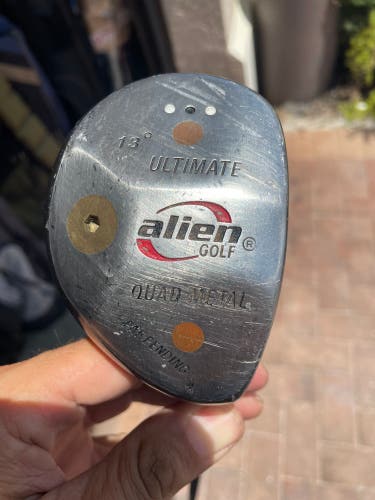 Alien Golf Quad Metal Golf Club 13 Deg In Right Hand