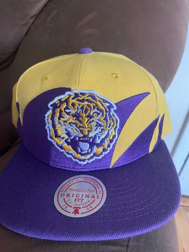 LSU Tigers Mitchell & Ness NCAA SnapBack Hat