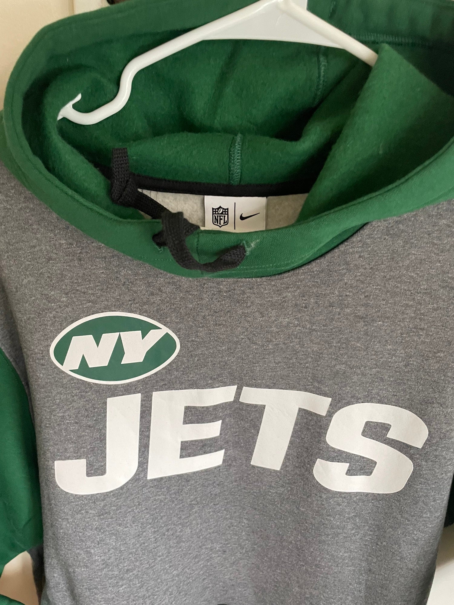 Nike Championship Drive Sweatshirt (NFL Jets) Men's Hoodie. Nike LU