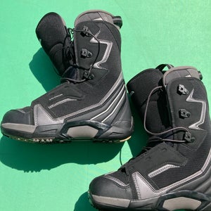 Used Women's Men's 6.0 (W 7.0) Salomon Snowboard Boots Adjustable Flex All Mountain