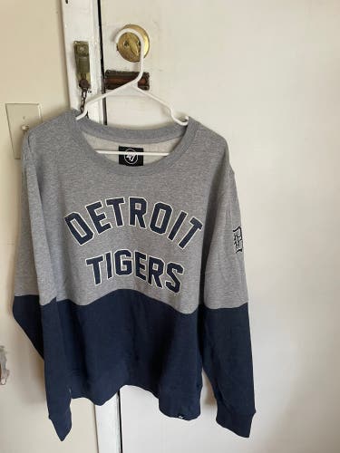 Detroit Tigers 47 Brand Men’s MLB Crew Sweatshirt XL