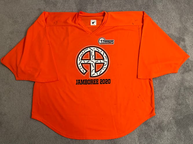 Allston-Brighton (MA) Warriors Goalie Cut Hockey Practice Jersey