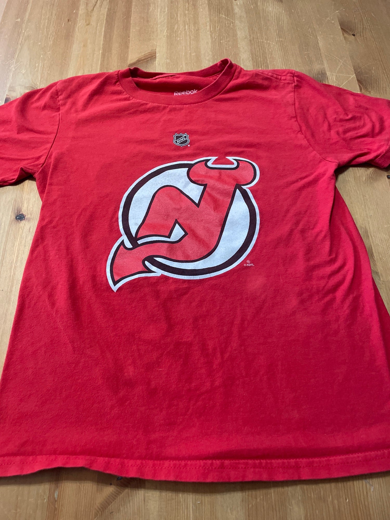 Youth Black/Red New Jersey Devils Two-Man Advantage T-Shirt Combo Set