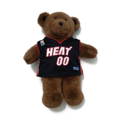 Build A Bear NBA Miami Heat Plush Stuff Teddy Bear