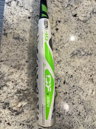 Used USSSA Certified DeMarini Composite CF Zen Bat (-10) 22 oz 32"