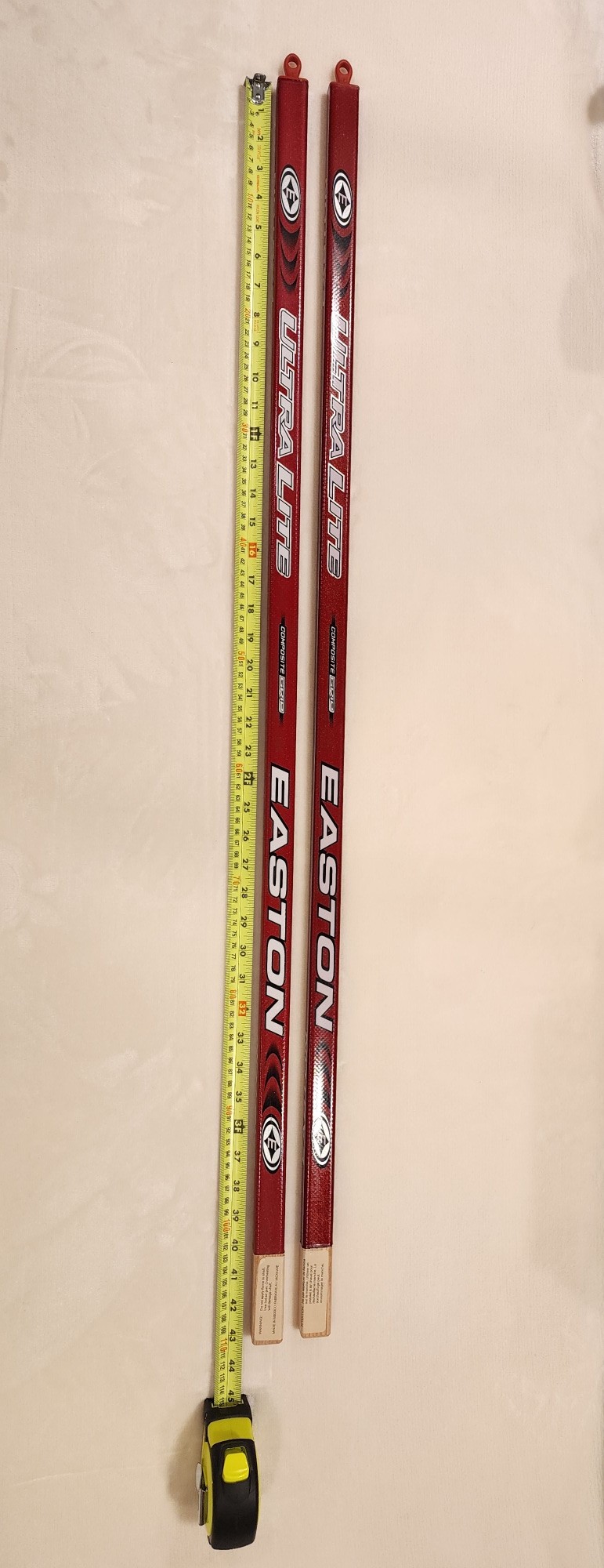 New ! (2) TWO Easton JR Ultra LITE GRIP 60 HOCKEY STICK SHAFTS ONLY