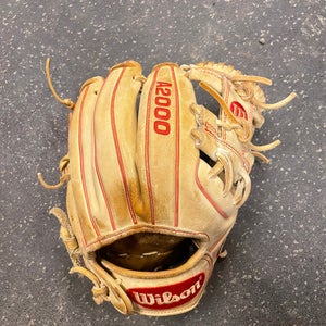 Used Right Hand Throw 11.5" DP15 A2000 Baseball Glove