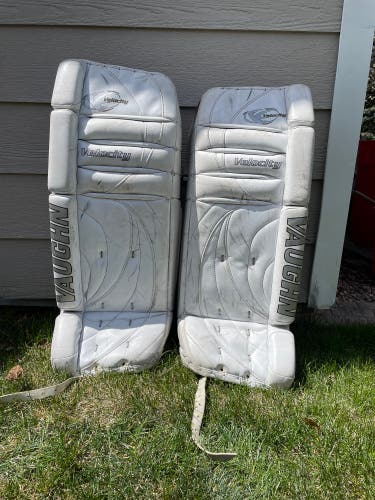 Used 32" Vaughn 7000 Goalie Leg Pads