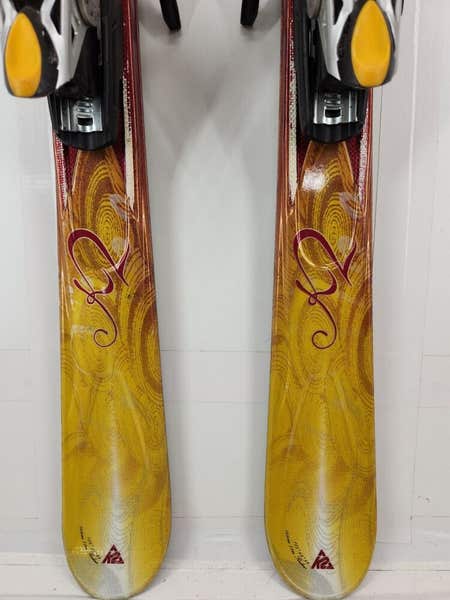 DEMO 146 cm K2 Burnin' Luv All Mountain Women's Ski w/ Marker Mod 11  Bindings | SidelineSwap | Buy and Sell on SidelineSwap