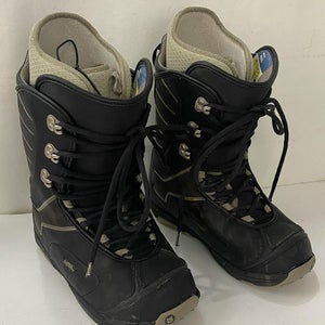 Burton Hail Men's US Size 9 Black SnowBoard Boots