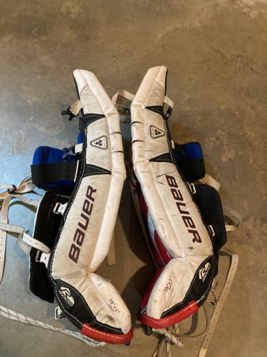 Used 28" Bauer Reactor 2000 Goalie Leg Pads