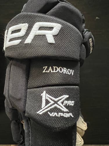 Bauer 15" Pro Stock Vapor 1X Pro Lite Gloves - Zadorov