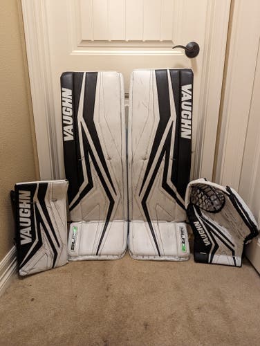 Used Vaughn SLR3 Pro Carbon Goalie Full Set
