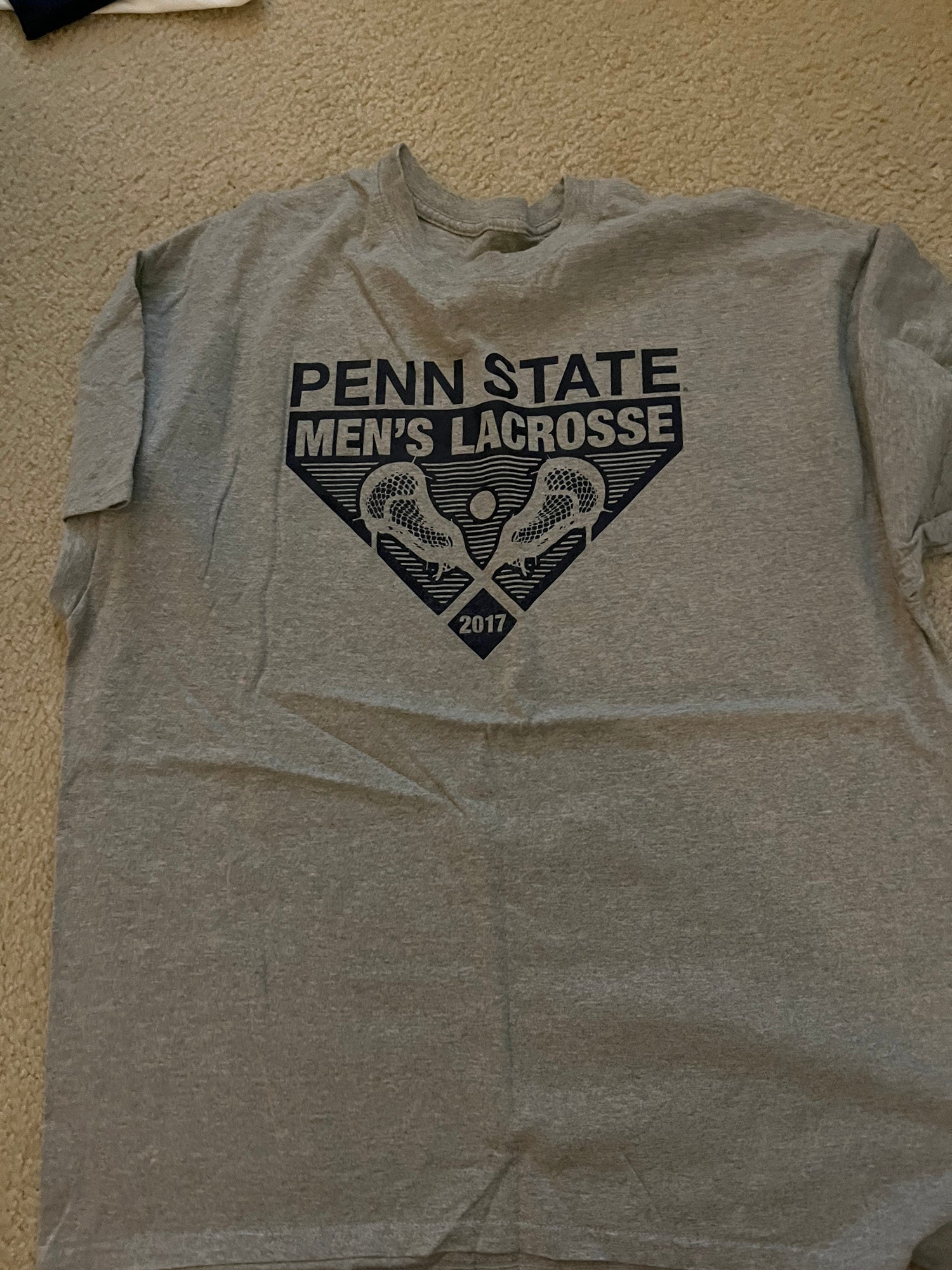 Penn state men's lacrosse team issued Shooting shirt