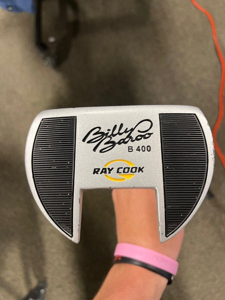 Used Men's Ray Cook Billy Baroo B 400 Right Mallet Putter 35"