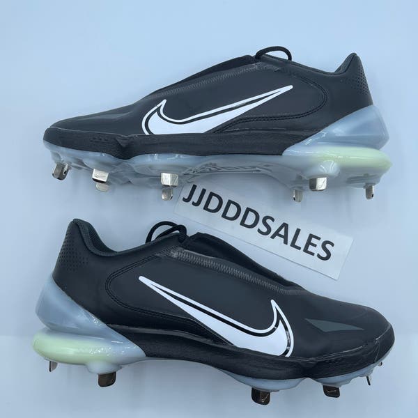 Nike Force Zoom Trout 8 Pro Black Metal Baseball Cleats  display picture 1