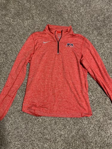 USA hockey 1/4 zip up