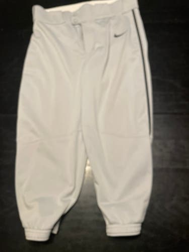 Gray Used Small Nike Game Pants