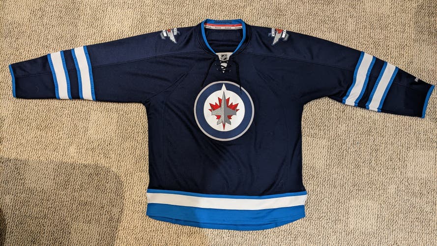Winnipeg Jets Jersey XXL 2XL Navy Blue Home 2011