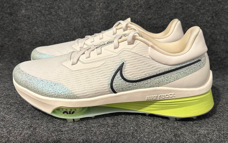 Men’s Nike Air Zoom Infinity Tour Next% Golf Shoes Sail Green DC5221-131   Size 10