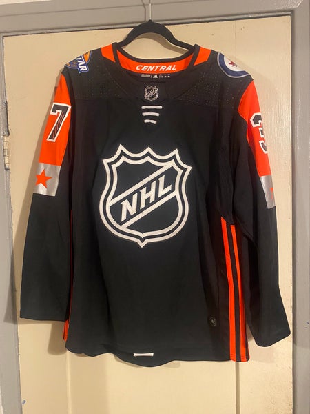 Connor Hellebuyck 2018 All Star jersey