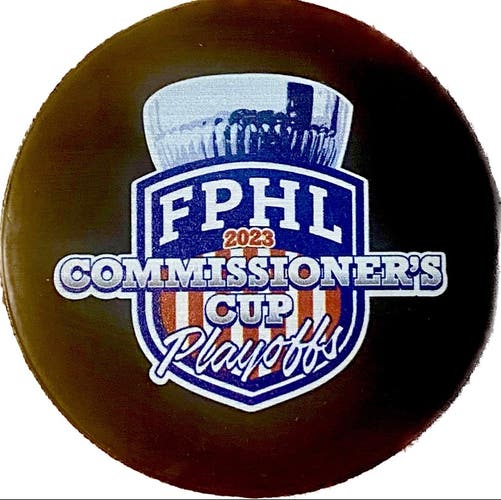 2022-23 FPHL PLAYOFFS OFFICIAL GAME PUCK - Federal Prospects Hockey League