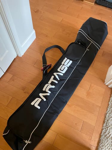 Partage Black Ski Travel Bag with Wheels Waterproof NWT