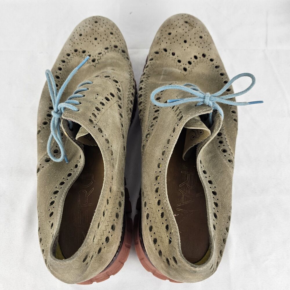 Cole Haan Zerogrand Mens 10M Wingtip Oxford Dress Casual 