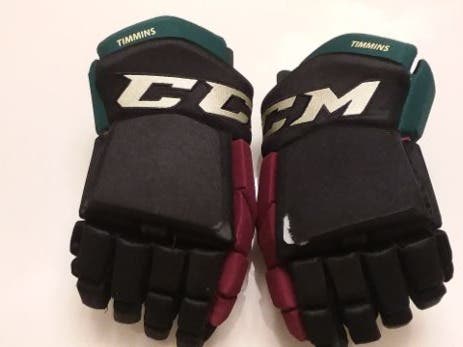 ARIZONA COYOTES Conor Timmins game-worn 14-inch CCM Pro gloves (2022-23 season)