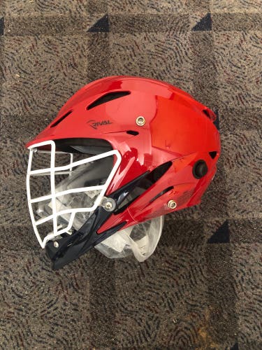 New Red STX Rival Helmet