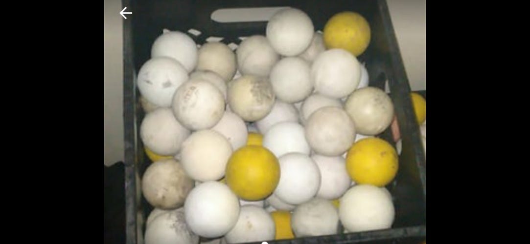 120 Used Lacrosse Balls