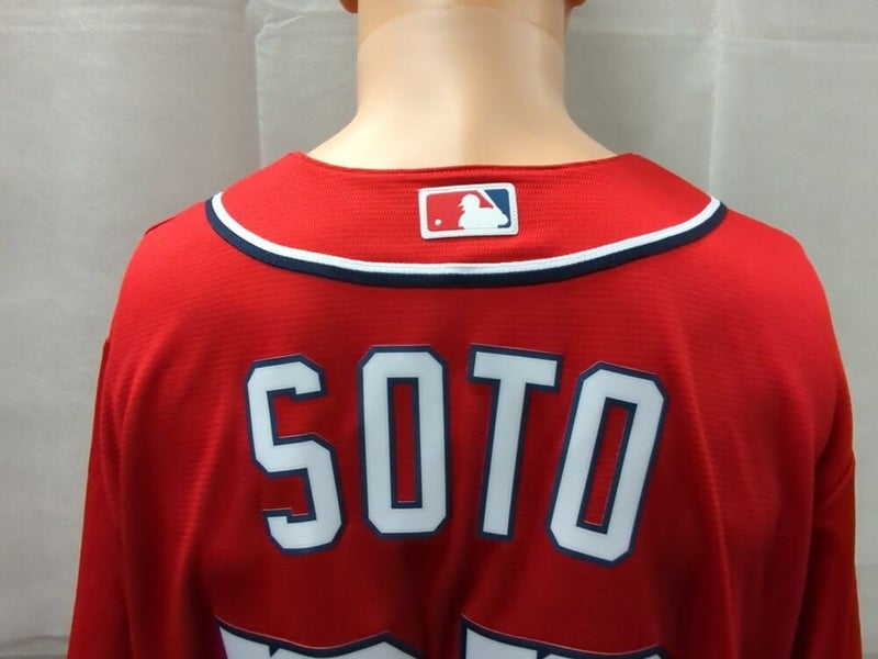 Juan Soto Washington Nationals Nike Name & Number T-Shirt - Red