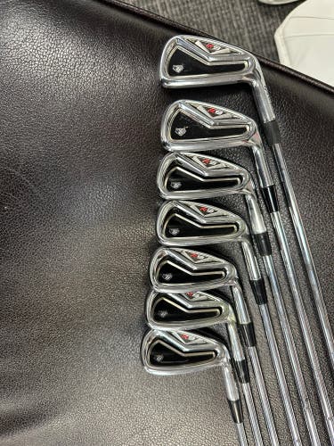Men's Right Handed Stiff Flex Steel Shaft R9 Iron Set