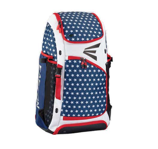 New Easton 610 Catchers Backpack Stars & Stripes #e00684034