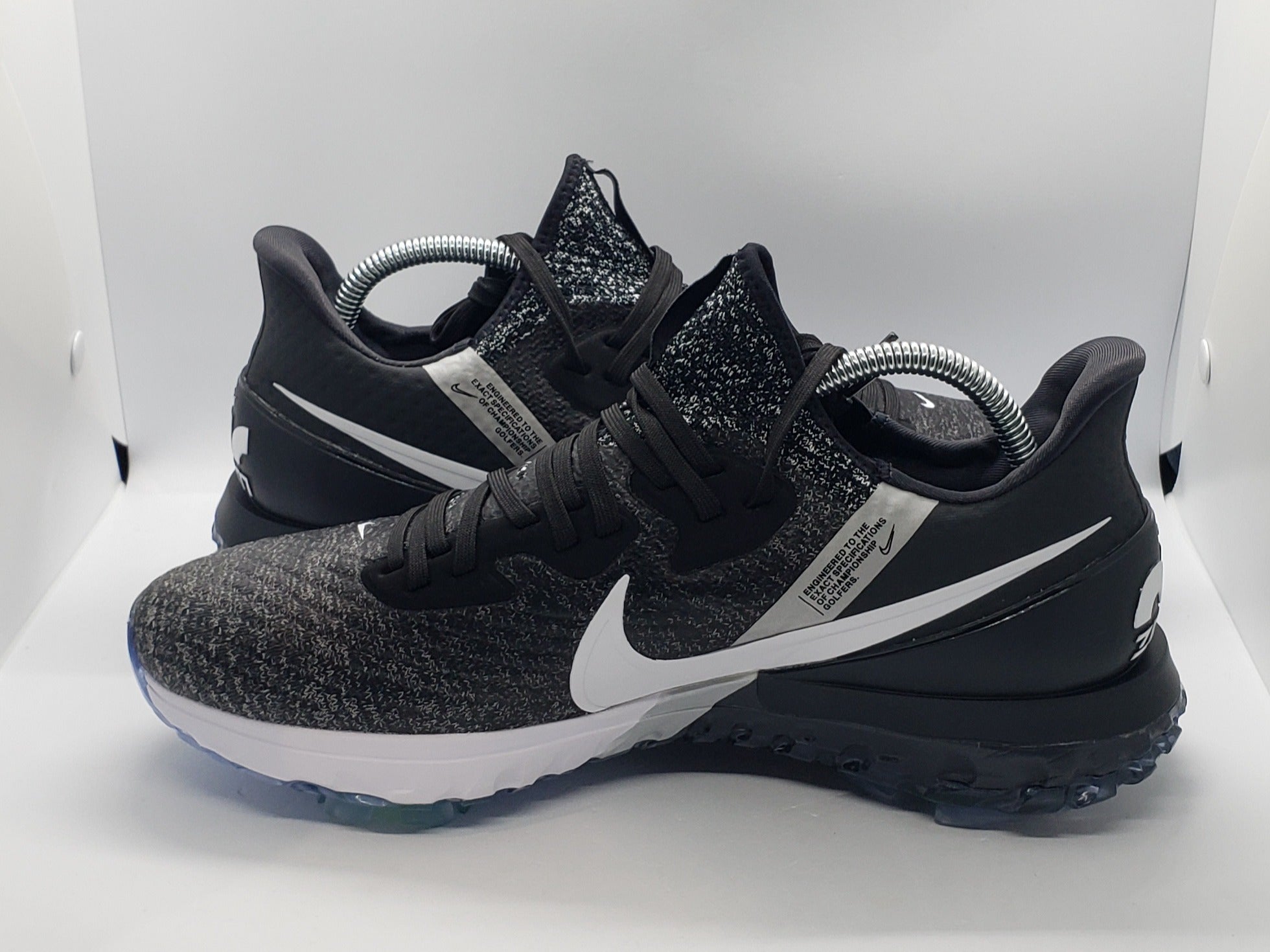 Mens Nike Air Zoom FIyknit Infinity Tour Black Golf Shoes CZ8300 001 Size 8.5. Amazon.com | Nike Air Zoom Infinity Tour Golf Shoes - Black  main image 4