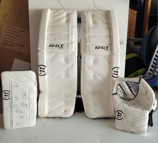 Used 34" Warrior Ritual GT Classic Goalie Full Set