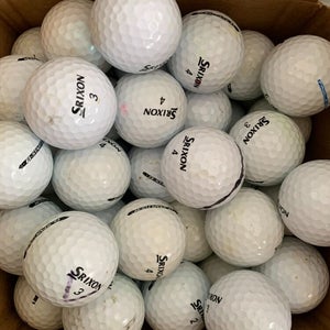 5 Dozen (60) Srixon Q Star Tour Used Golf Balls AA-AAA Shag to Value Condition