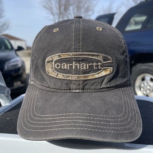 Carhartt Hat Big C Camo Logo Baseball Cap Dad Strapback