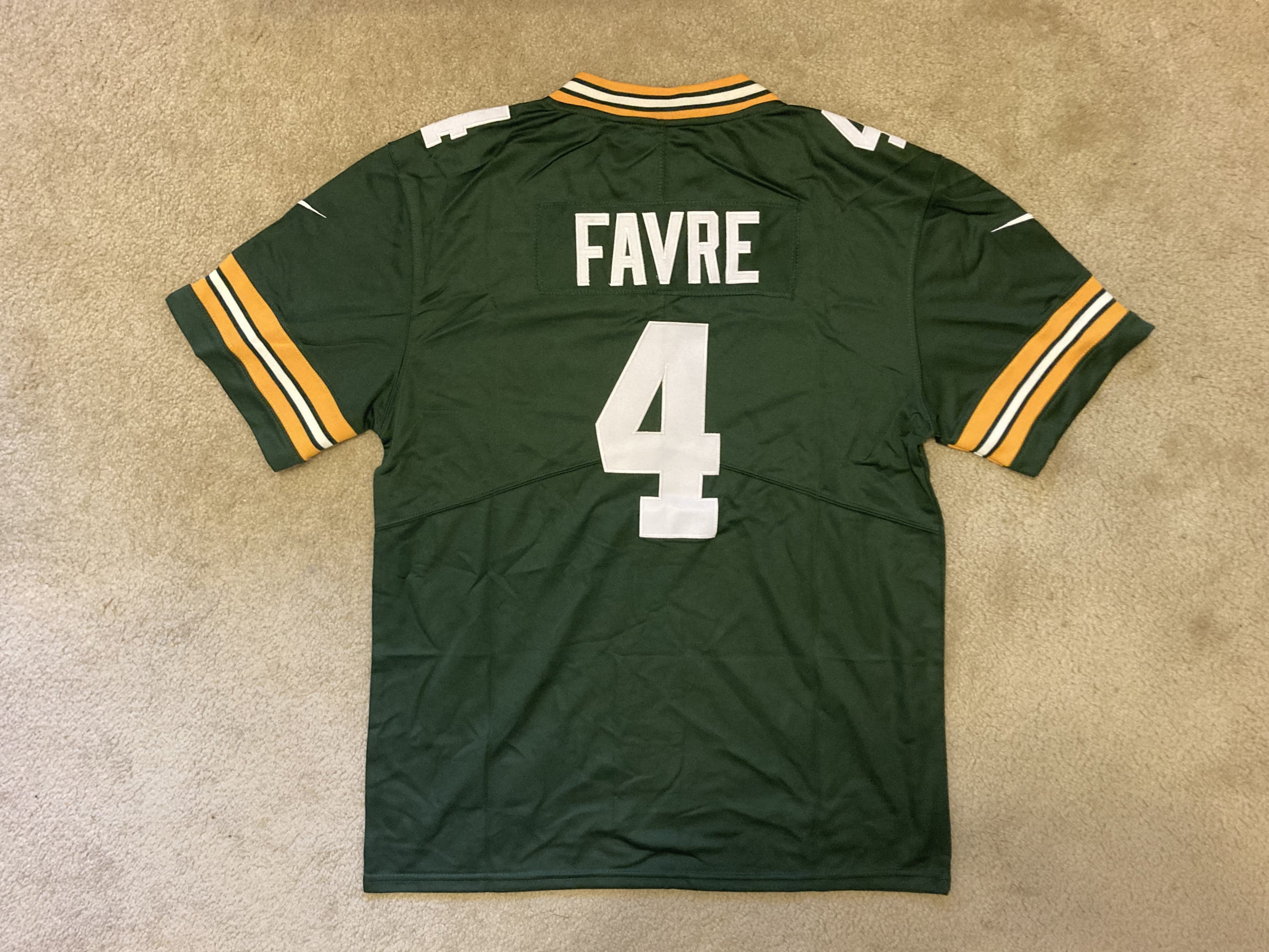 BRETT FAVRE Minnesota Vikings Jersey NFL Team Apparel 2XL purple