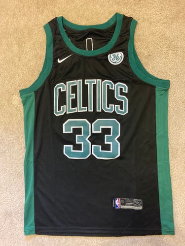 NEW - Mens Stitched Nike NBA Jersey - Larry Bird - Celtics - S-XXL - Black