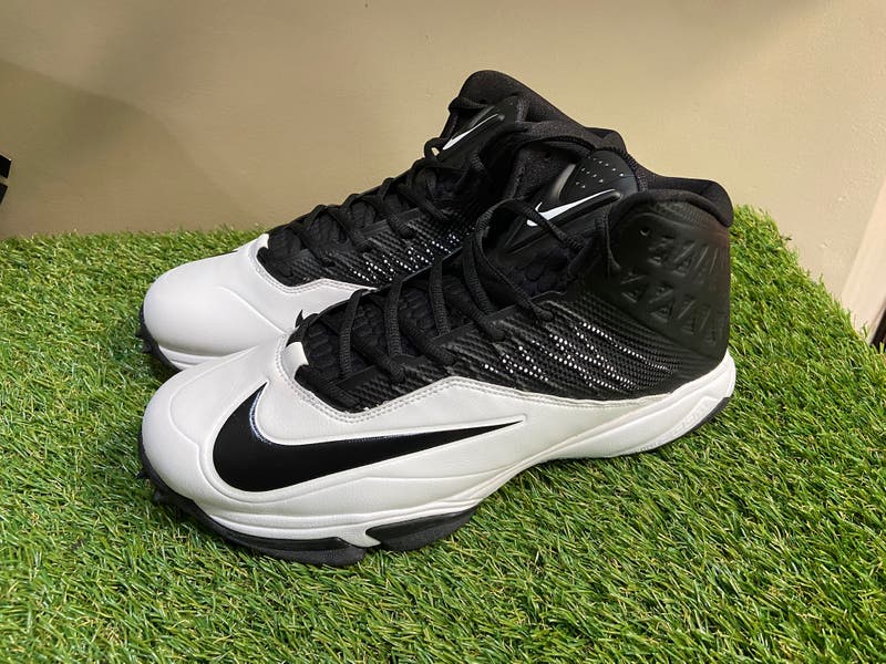 Nike‎ Zoom Code Elite Destroyer Football Cleats Size 16 W Mens White 604618 140 Nike Zoom Code Elite Destroyer Football | Mercari main image 4
