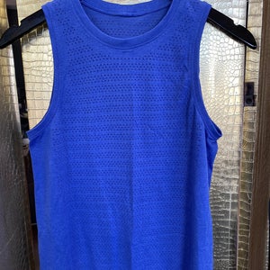 Blue Used Women's Lululemon Shirt