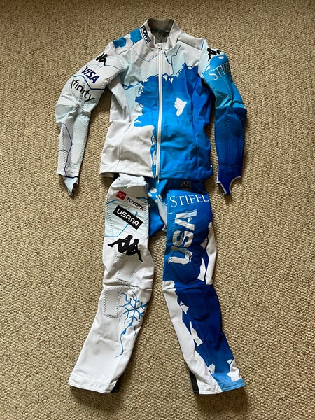 2023 Kappa US Ski Team World Ski Championship Slalom Race Suit
