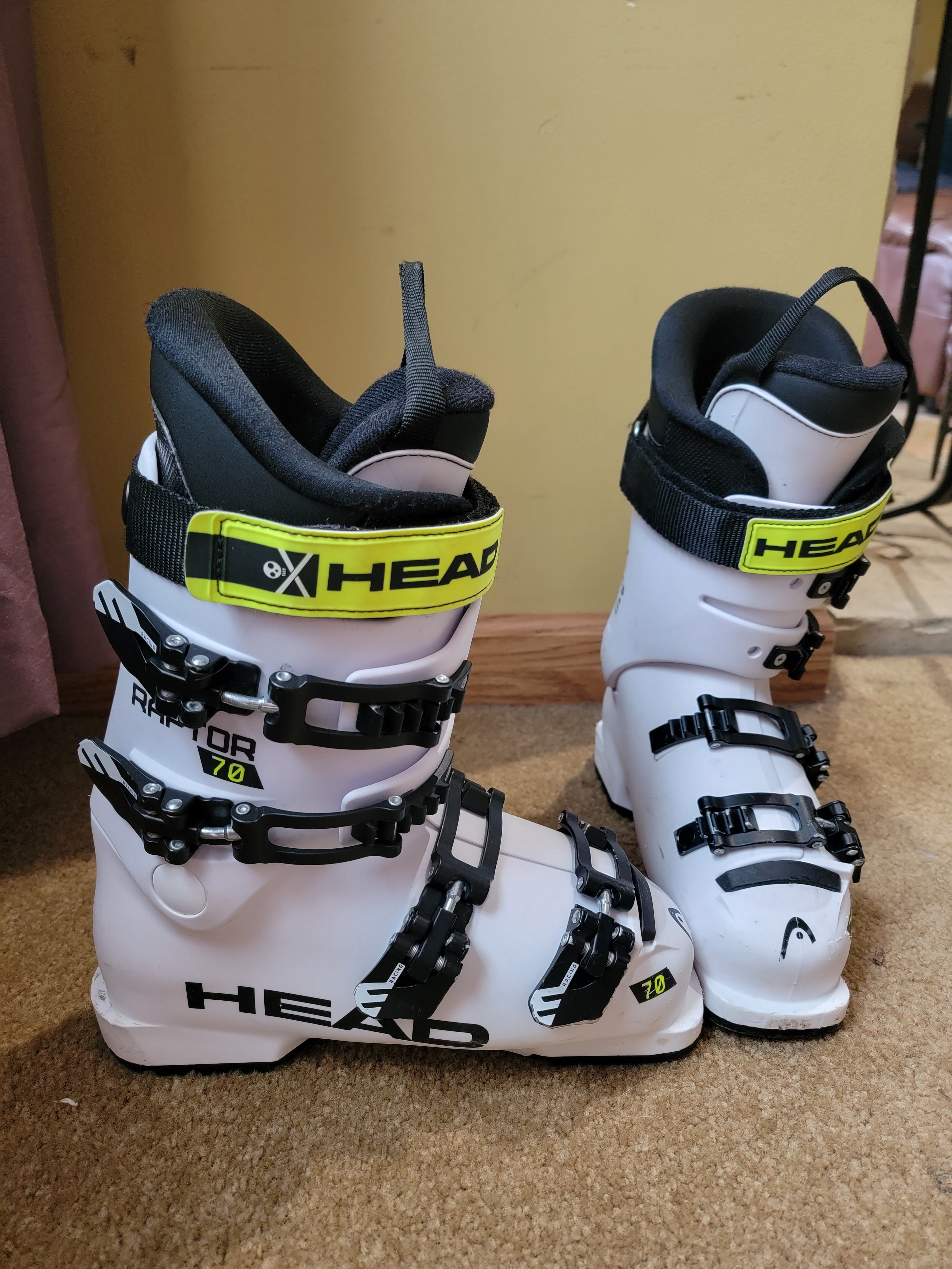 Used HEAD Raptor 70 Ski Racing Boots 24.5 | SidelineSwap